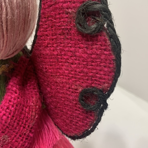 Pink hair angel holiday decor Vintage - Picture 14 of 17